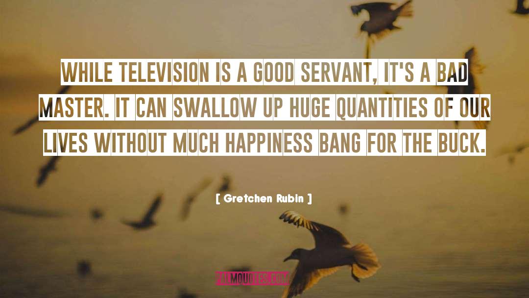 Television Industry quotes by Gretchen Rubin