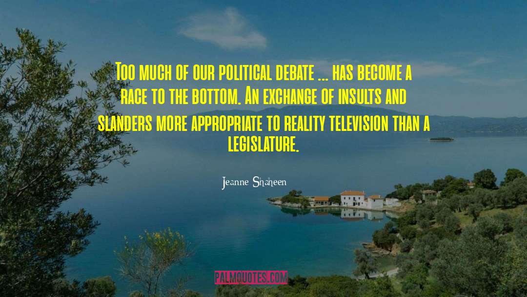 Television Personality quotes by Jeanne Shaheen