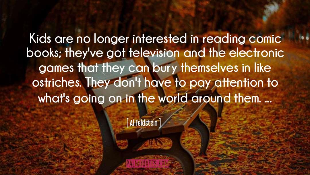 Television quotes by Al Feldstein