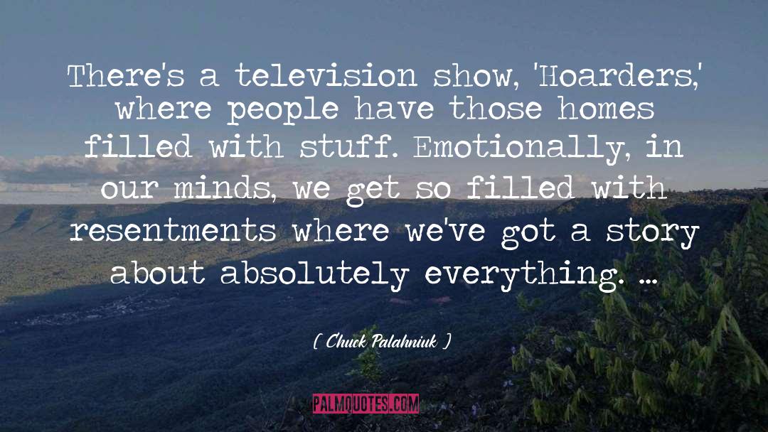 Television Show quotes by Chuck Palahniuk