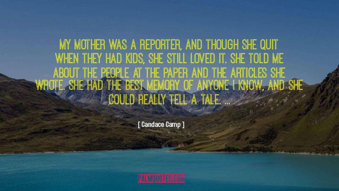 Tell A Tale quotes by Candace Camp