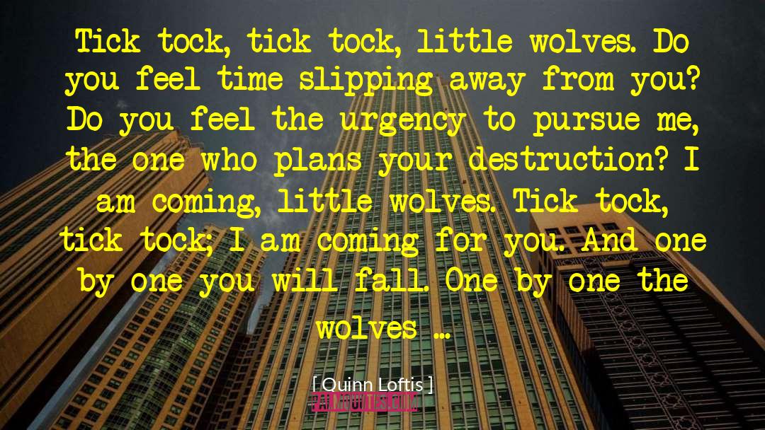 Tell The Wolves I M Home quotes by Quinn Loftis