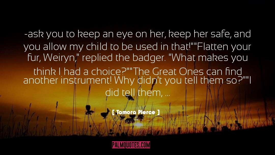 Tell Them quotes by Tamora Pierce