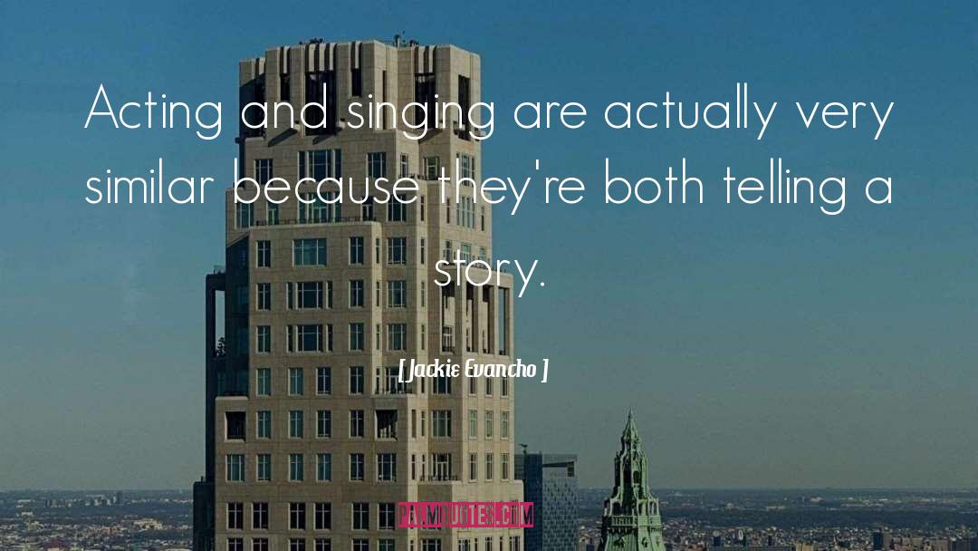 Telling Stories quotes by Jackie Evancho