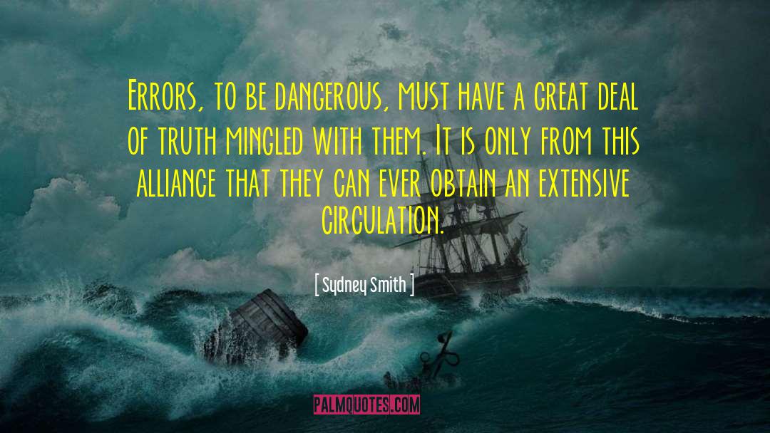 Telling Truth quotes by Sydney Smith