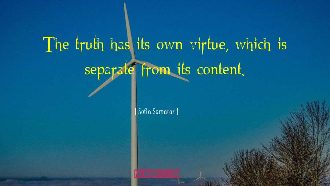 Telling Truth quotes by Sofia Samatar