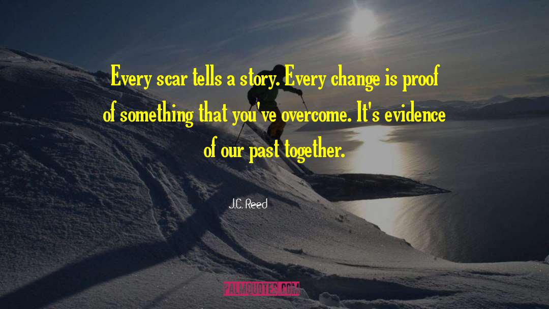 Tells A Story quotes by J.C. Reed
