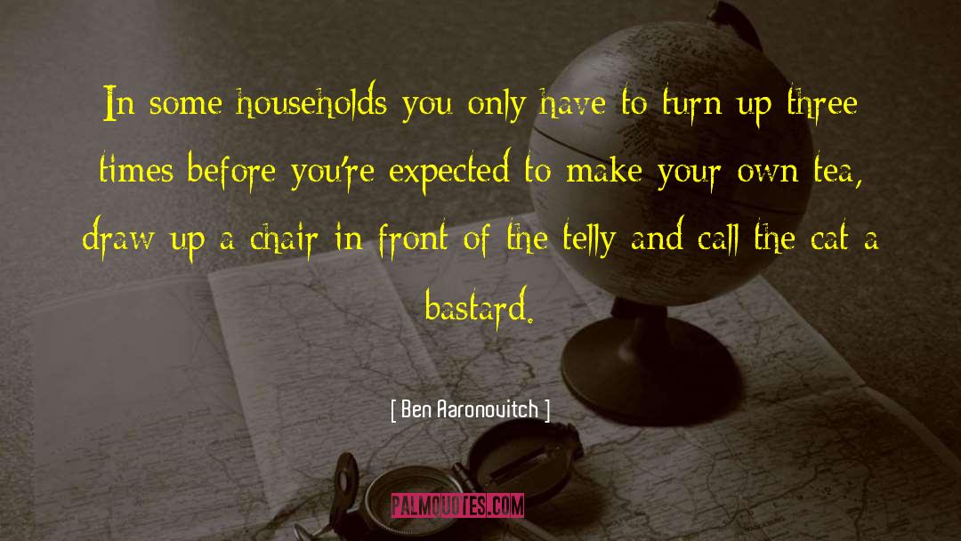 Telly quotes by Ben Aaronovitch