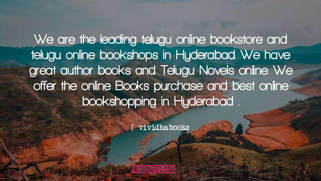 Telugu Online Bookstore quotes by Vividhabooks