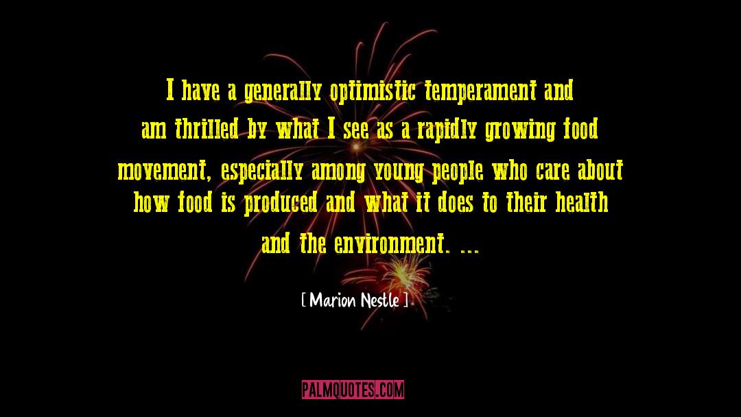 Temperament quotes by Marion Nestle