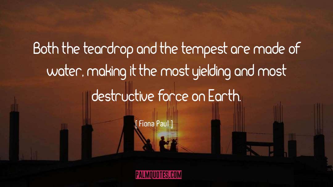 Tempest quotes by Fiona Paul