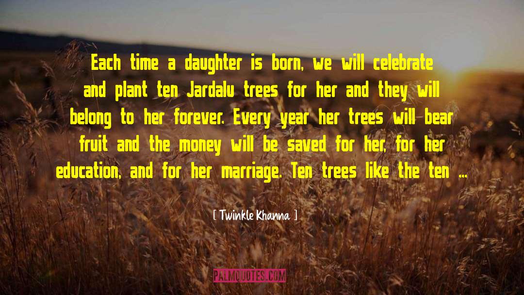 Temple Marriage quotes by Twinkle Khanna