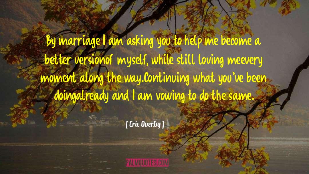 Temple Marriage quotes by Eric Overby