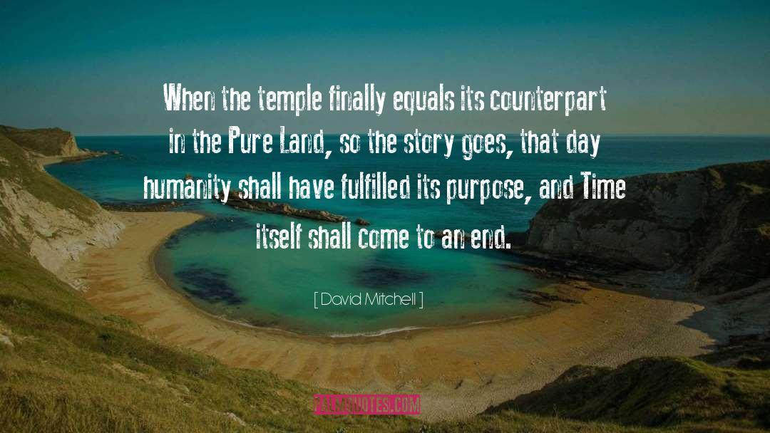 Temple quotes by David Mitchell