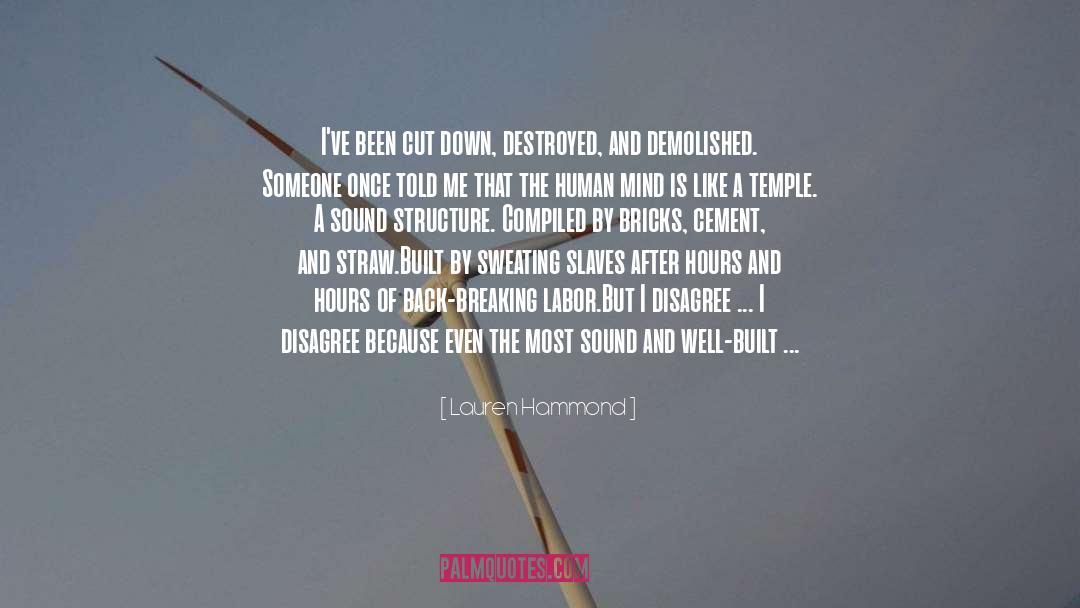 Temple quotes by Lauren Hammond