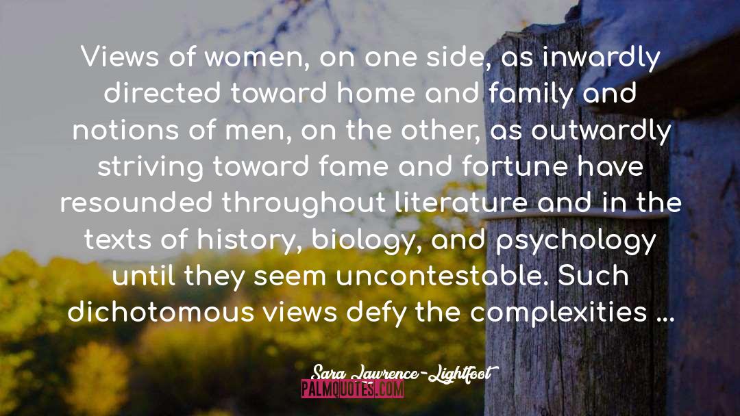 Templer S Views On Women quotes by Sara Lawrence-Lightfoot