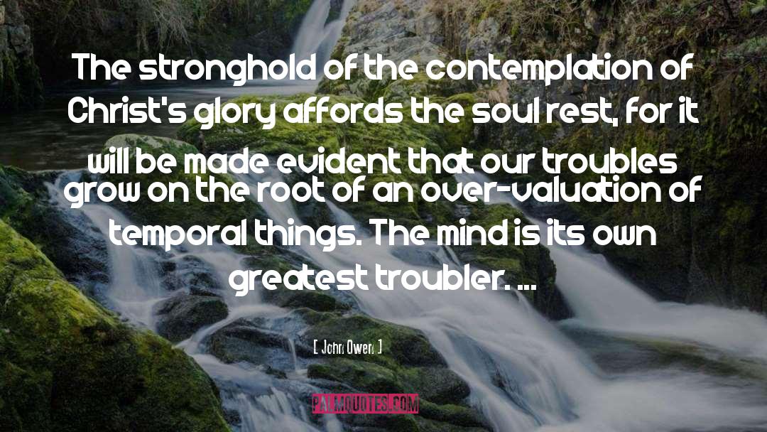 Temporal Things quotes by John Owen