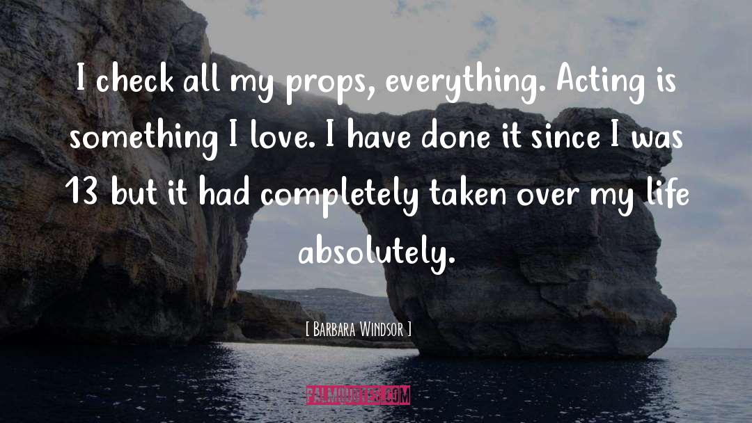 Temporary Life quotes by Barbara Windsor
