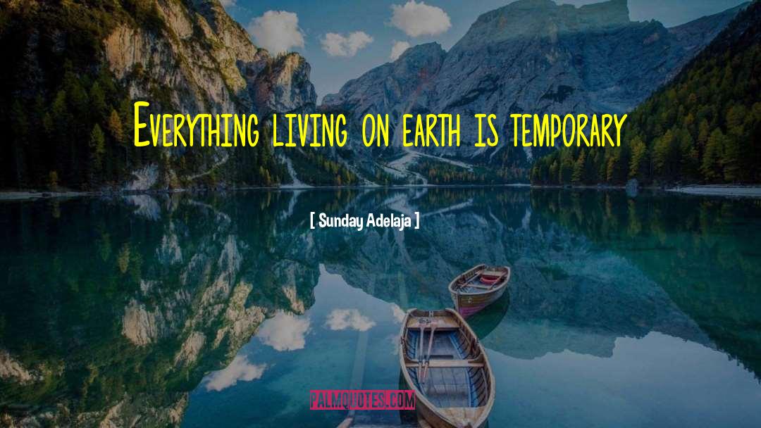 Temporary Life quotes by Sunday Adelaja