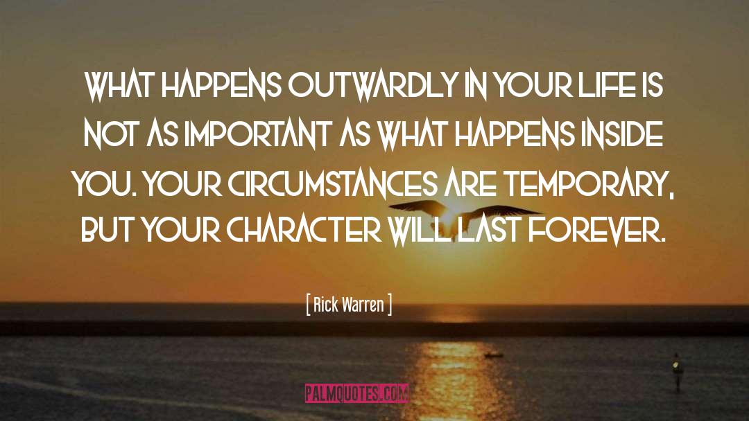 Temporary Life quotes by Rick Warren