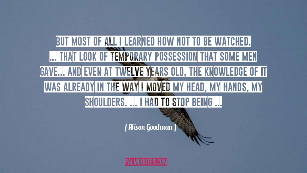 Temporary Setbacks quotes by Alison Goodman