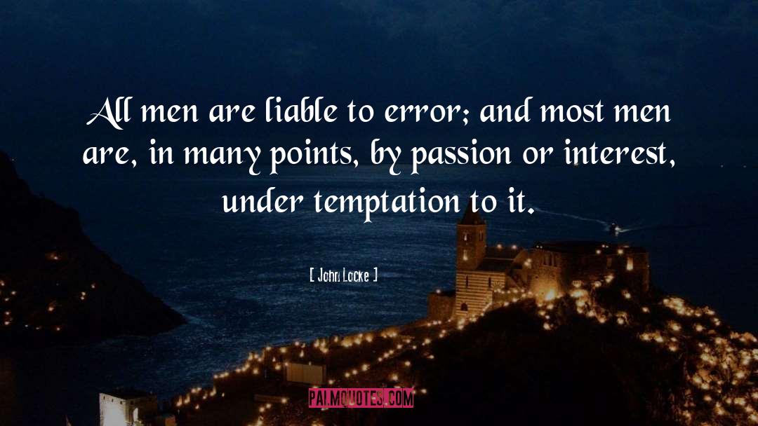 Temptation Alcohol quotes by John Locke