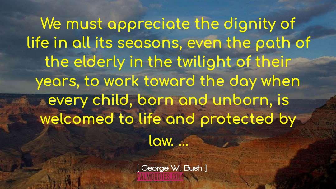 Temptation And Twilight quotes by George W. Bush