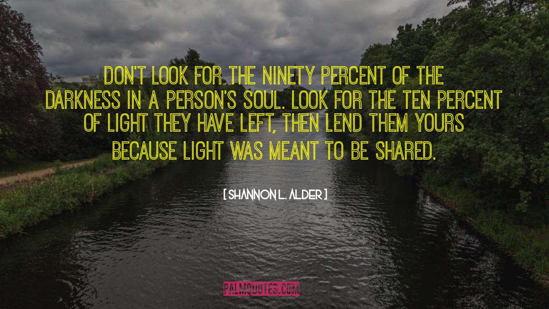 Ten Foot quotes by Shannon L. Alder