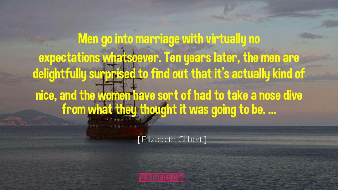 Ten Years Later quotes by Elizabeth Gilbert