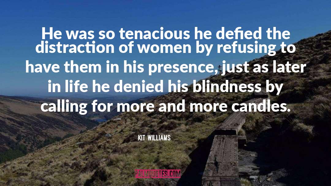 Tenacious quotes by Kit Williams