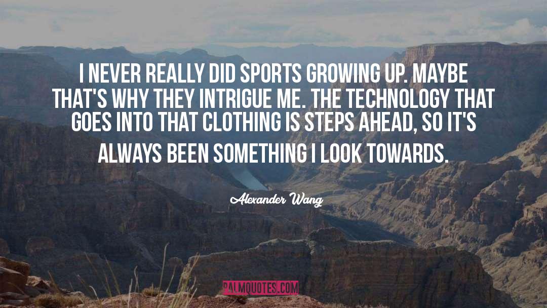Tenacious Sports quotes by Alexander Wang