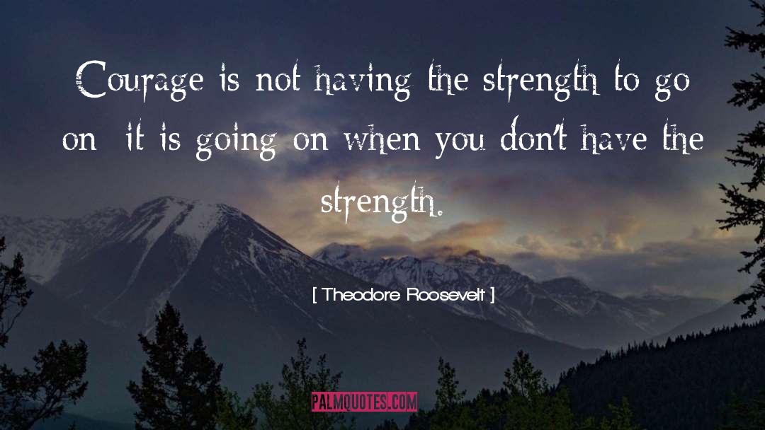 Tenacity quotes by Theodore Roosevelt