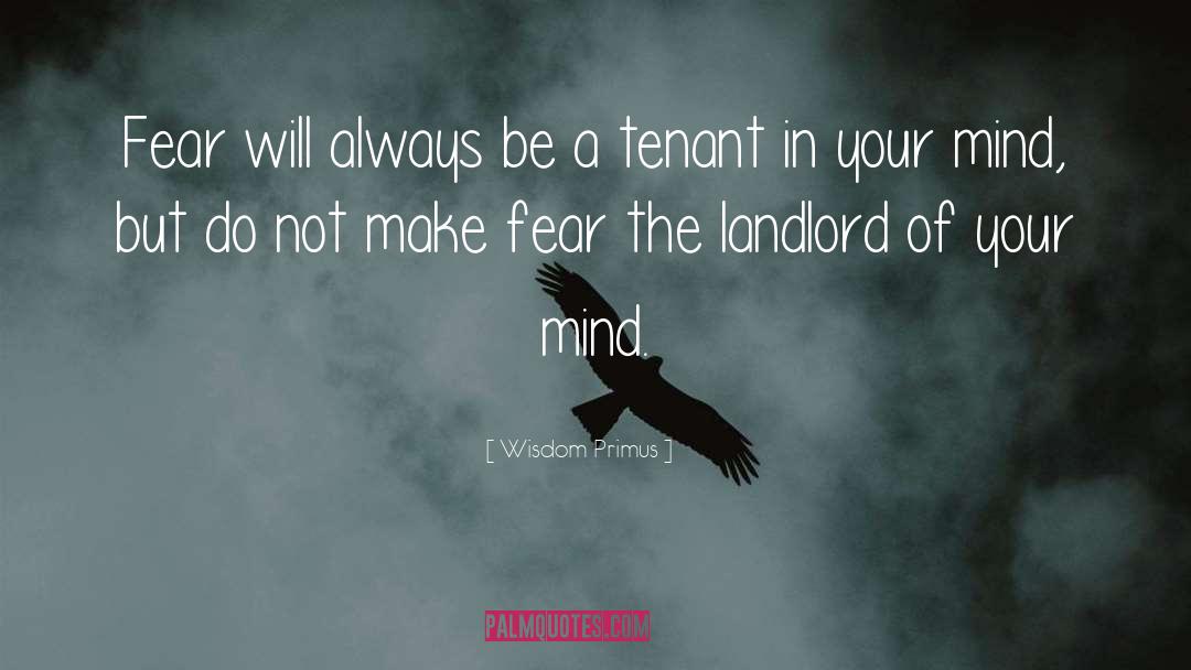 Tenant quotes by Wisdom Primus