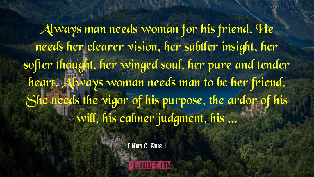 Tender Heart quotes by Mary C. Ames