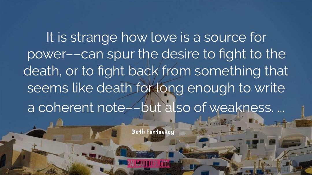 Tender Love quotes by Beth Fantaskey