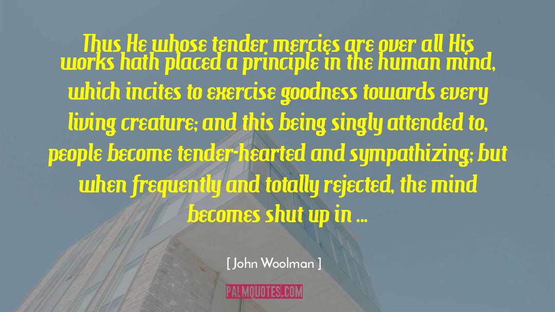 Tender Mercies quotes by John Woolman