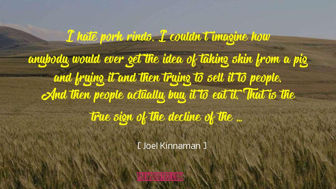 Tenderize Pork quotes by Joel Kinnaman
