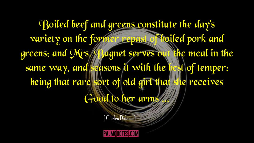 Tenderizing Pork quotes by Charles Dickens