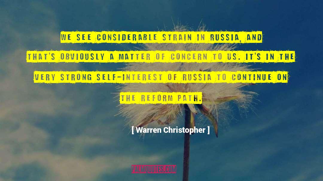 Tenderoni Strain quotes by Warren Christopher