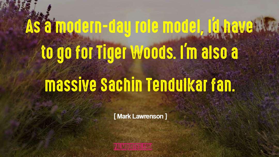 Tendulkar quotes by Mark Lawrenson