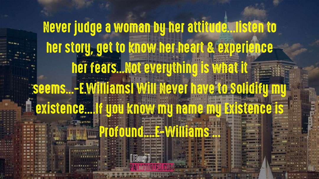 Tenly Williams quotes by Ebony
