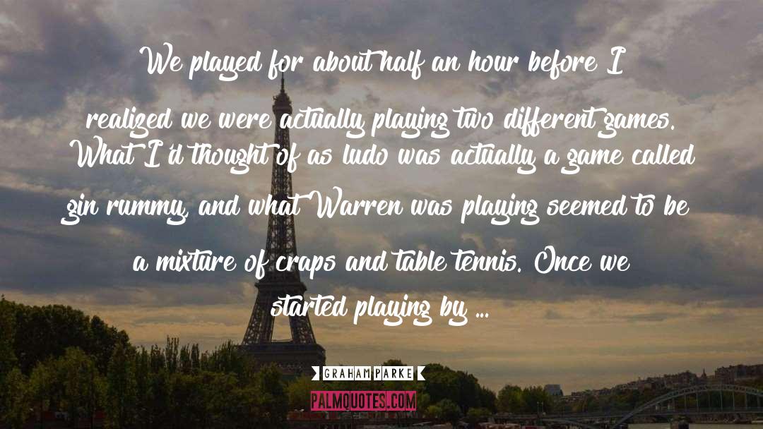 Tennis quotes by Graham Parke