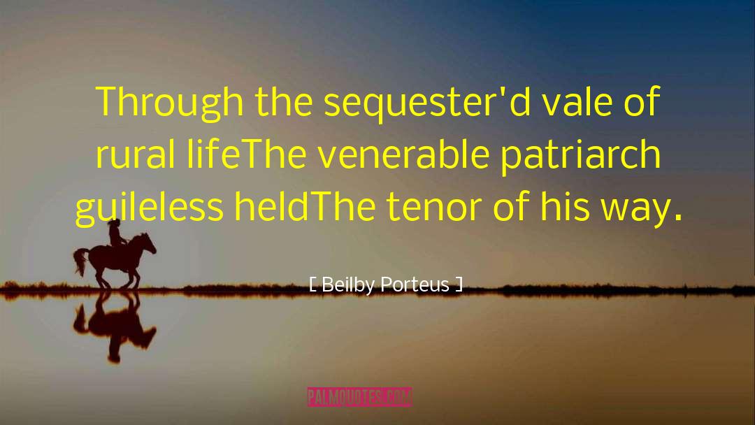 Tenors quotes by Beilby Porteus