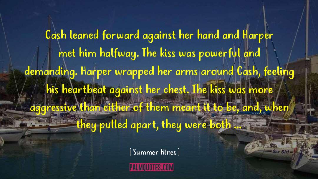 Tension In Love quotes by Summer Hines
