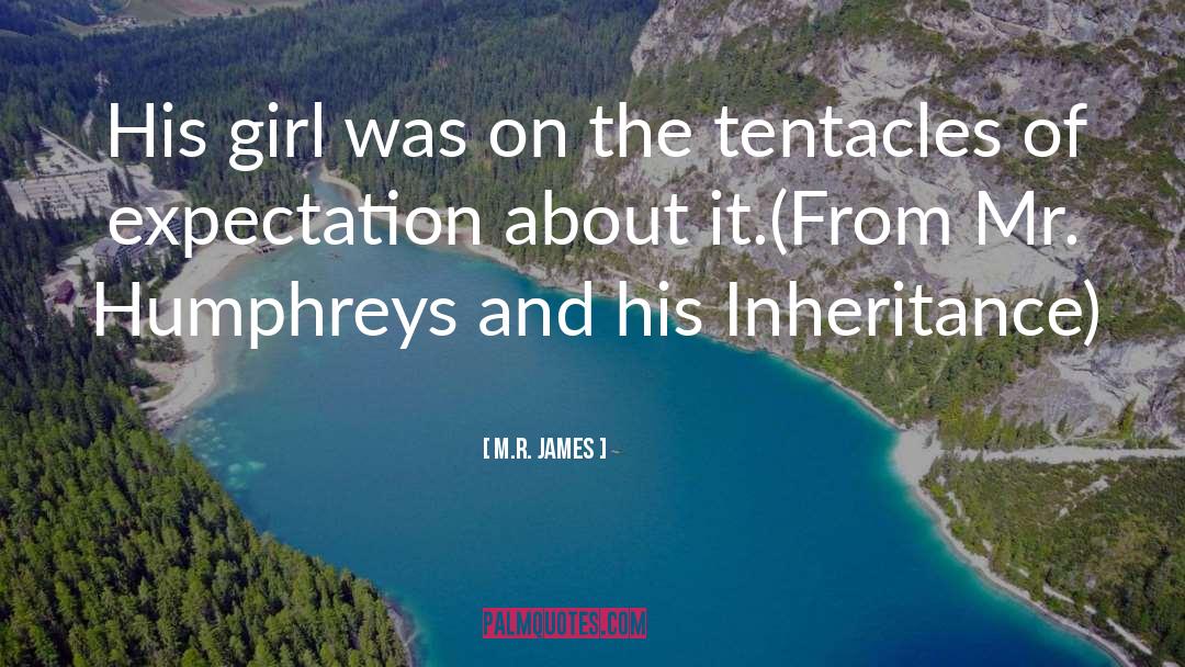 Tentacles quotes by M.R. James