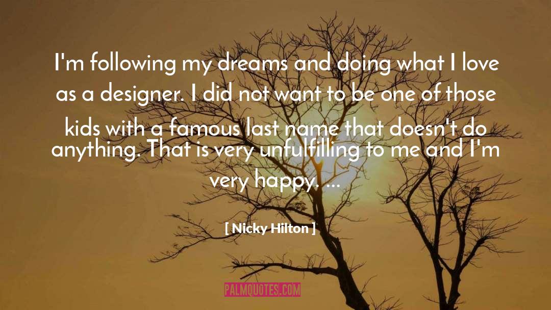 Tepfer Name quotes by Nicky Hilton