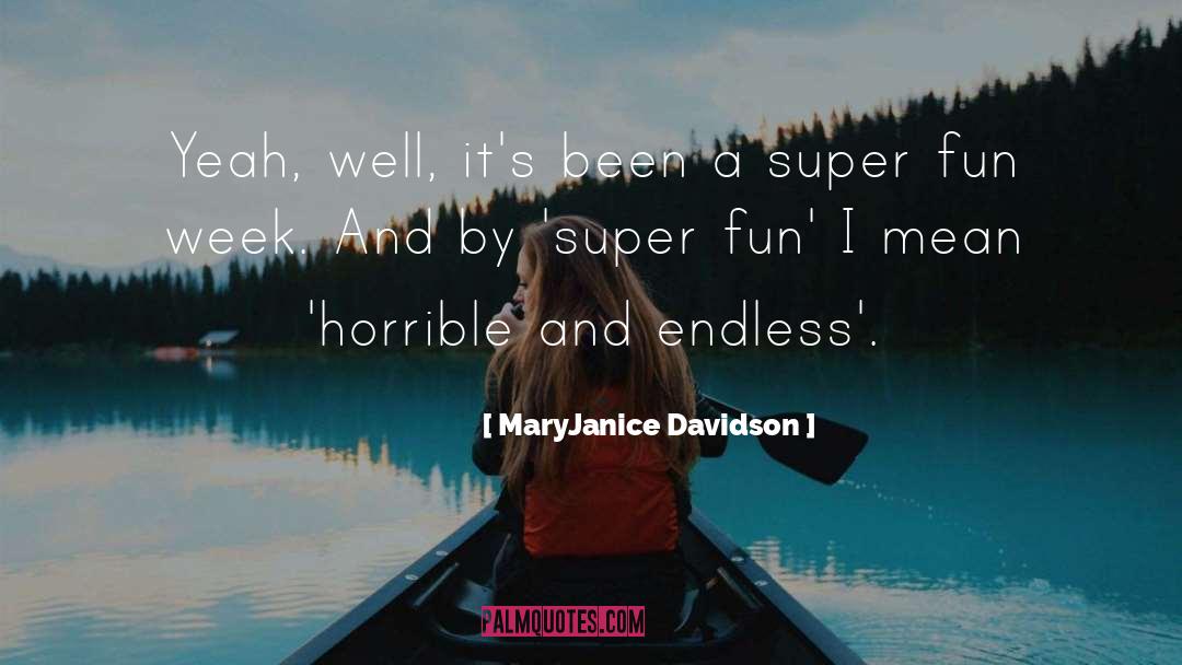 Terenziani Super quotes by MaryJanice Davidson