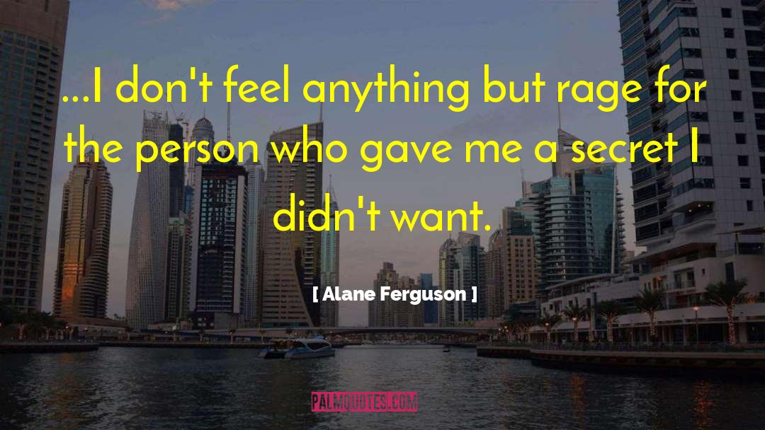 Teresa S Shadow quotes by Alane Ferguson