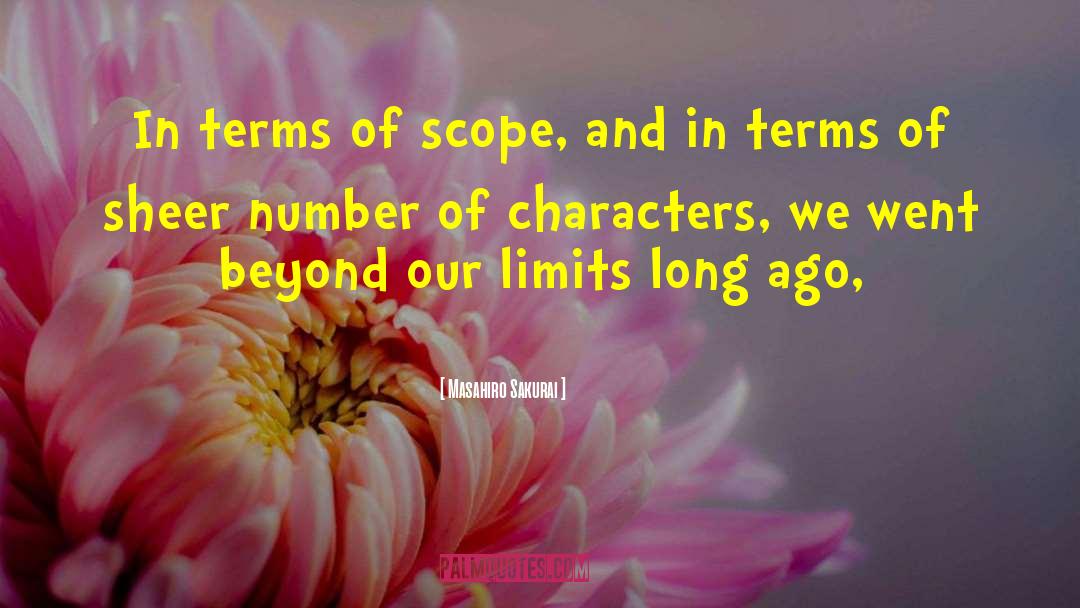 Term Limits quotes by Masahiro Sakurai