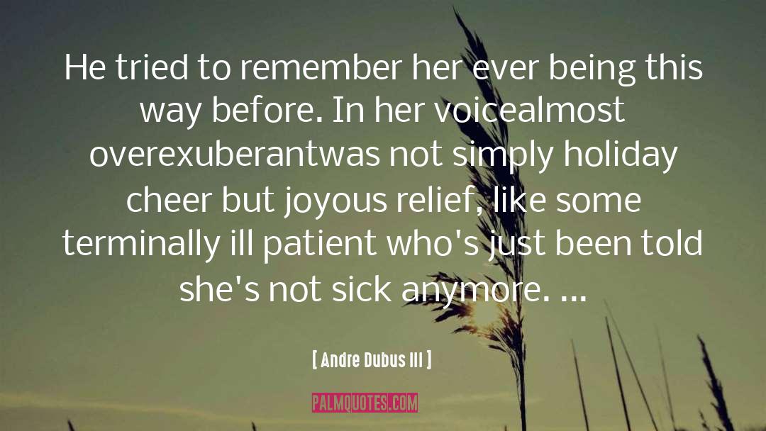 Terminally Ill quotes by Andre Dubus III